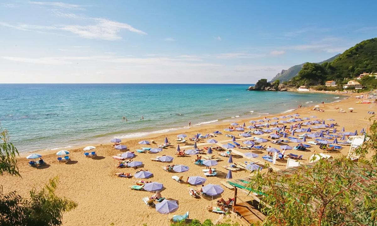Aurora Apartment Corfu 佩雷卡斯 外观 照片